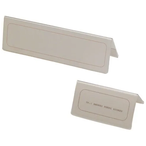 25 portanombres mesa 61x210mm