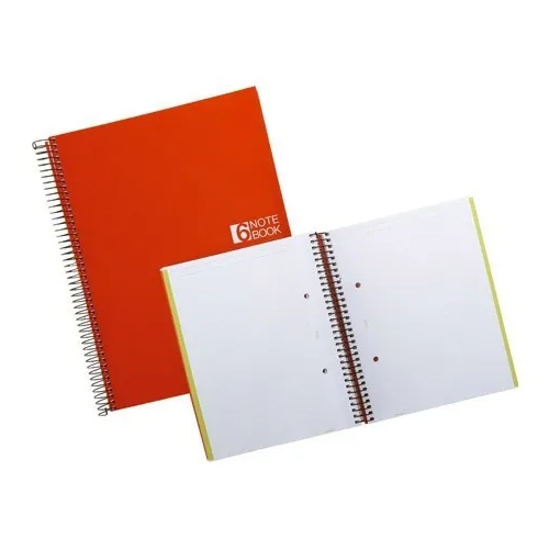 Note book-6 A4 tapa p.p. azul 150h