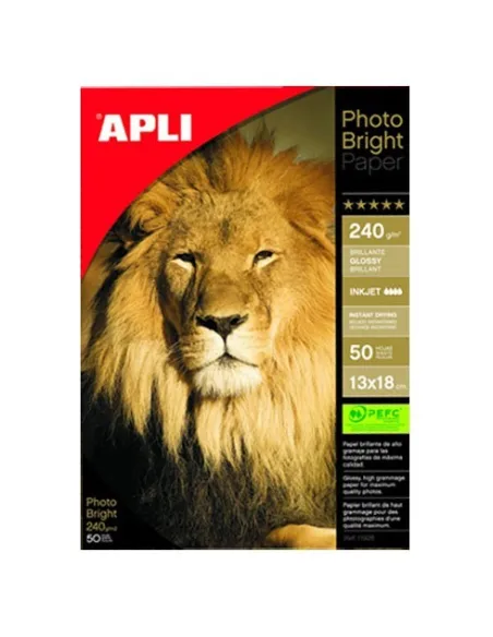 Papel foto bright 150gr A4 10h
