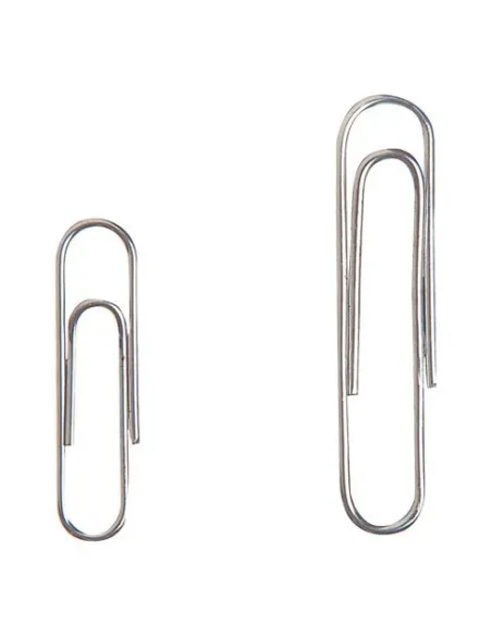 Caja 100 clips labiados galvanizados n