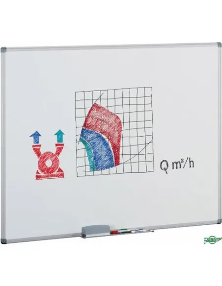 Pizarra blanca estratificada 122x150 cm