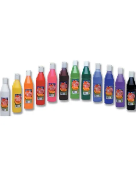 Tempera líquida 500ml Jovi negro
