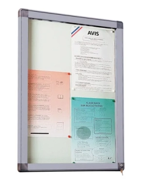 Vitrina exterior 1 hoja