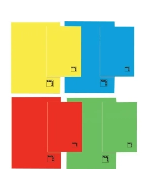 Libreta grapada cuarto Pacsa 50 hojas