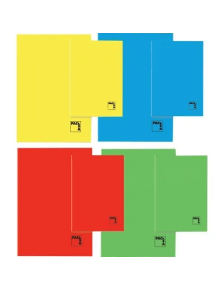 Libreta grapada cuarto Pacsa 50 hojas