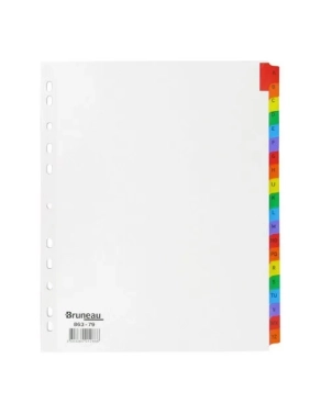 Juego separadores alfab