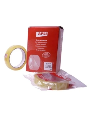 Cinta adhesiva transparente 12mmx66m
