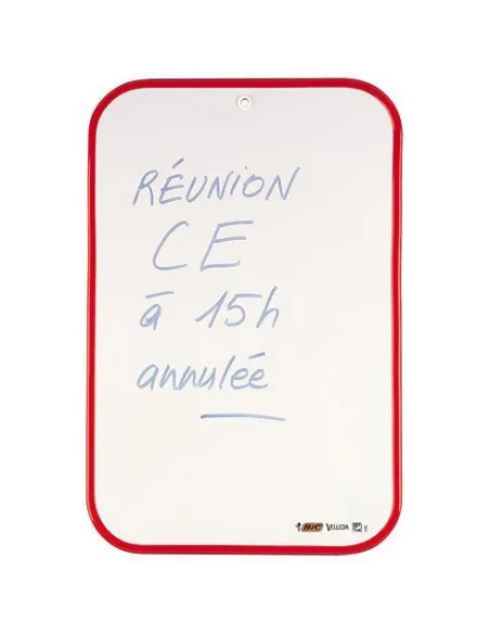 Pizarra blanca Velleda doble cara 60x90