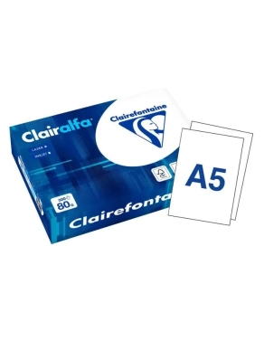 Papel clairefontaine A5 80gr 500h Clairalfa