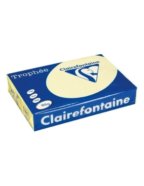 500h papel clairefontaine A4 amarillo pastel