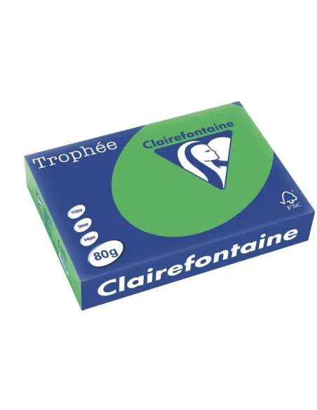 Papel A4 verde menta Clarefontaine
