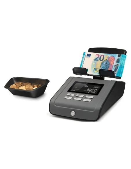 Balanza contadora de billetes y monedas Safescan 6165