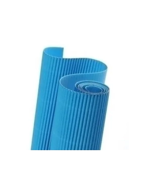 Carton ondulado Canson 50x70 cm azul turquesa