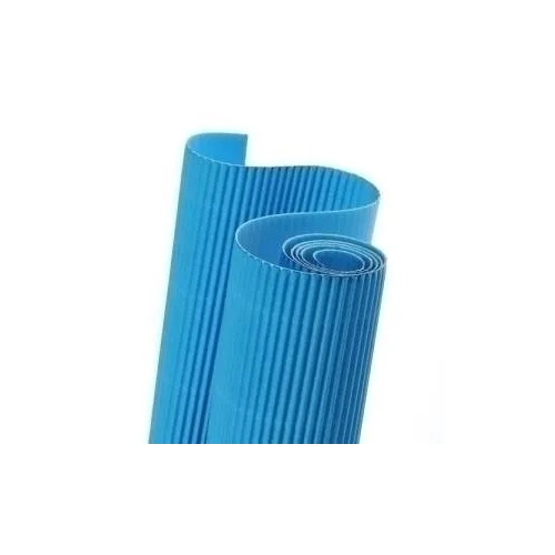 Carton ondulado Canson 50x70 cm azul turquesa