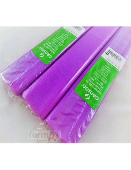 Papel crepe Canson 0,5x2,5 mts Lila 1424