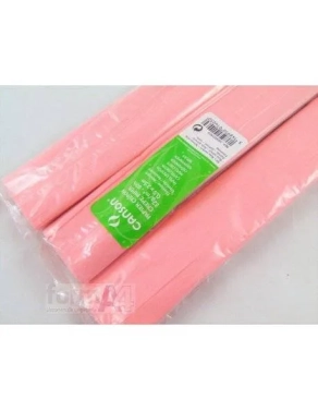 Papel crepe Canson 0,5x2,5 mts Rosa Salmon 1403