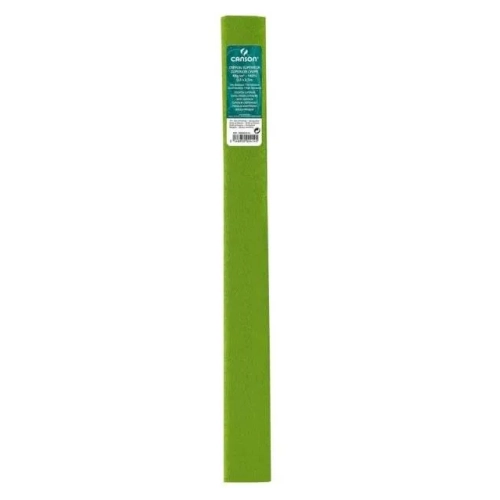 Papel crepe Canson 0,5x2,5 mts  verde Primavera 1414