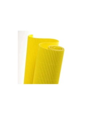 Carton ondulado canson en rollo 50x70 amarillo limon