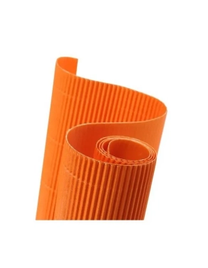 Carton ondulado canson en rollo 50x70 naranja