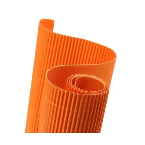 Carton ondulado canson en rollo 50x70 naranja