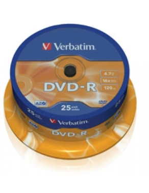 Verbatim Tarrina 25 DVD-R