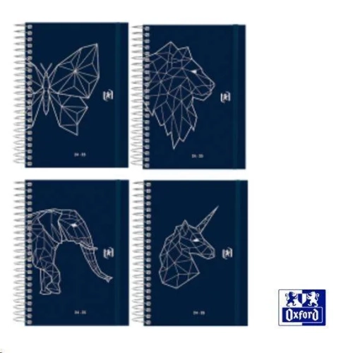 Agenda escolar Oxford Sochic 12x18 dia pagina