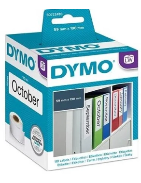 Etiquetas en rollo Dymo 59x190mm