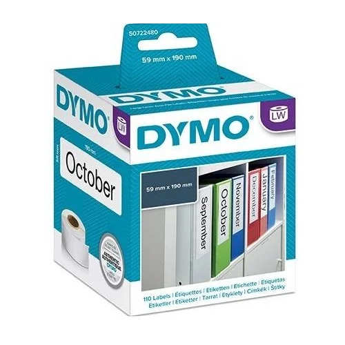 Etiquetas en rollo Dymo 59x190mm