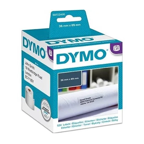 Etiquetas en rollo Dymo 36x89mm