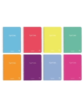 Block liso PP cuadriculado 80h 90gr Plastipac Pacsa