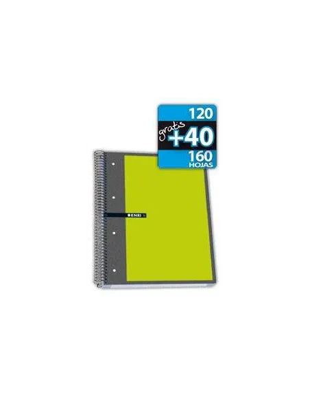Cuaderno Enri cuadriculado A4 160 hojas