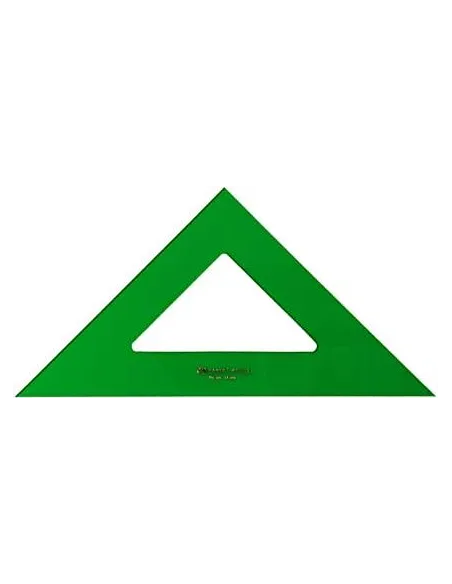 Escuadra verde Faber Castell tecnica 25 cm