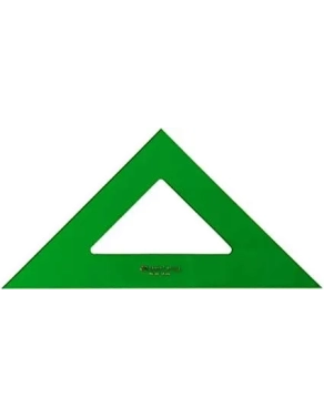 Escuadra verde Faber Castell tecnica 25 cm