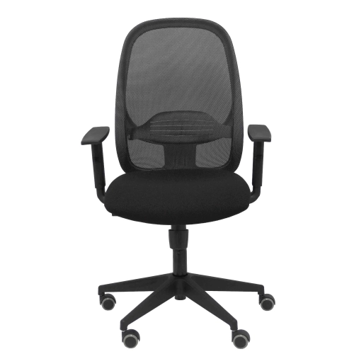 Silla oficina blanca ergonomica sincro