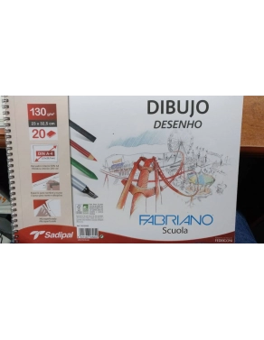 Block dibujo Sadipal Fabriano a4 sin recuadro