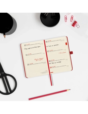 Agenda anual Finocam Textura M2 semana vista