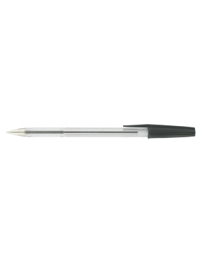 Boligrafo tinta aceite negro tipo bic