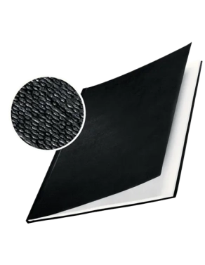 Tapa encuadernar rigida  Leitz Channel lomo 10,50 mm negra