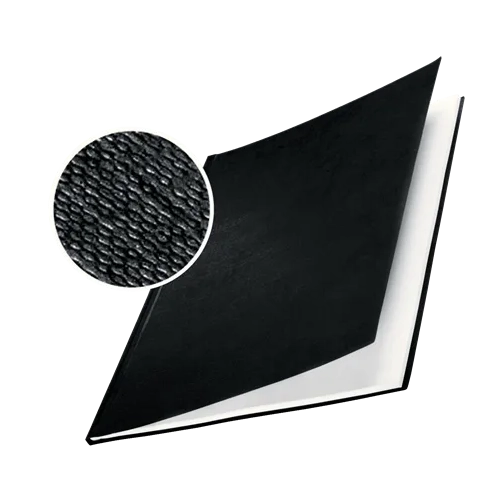 Tapa encuadernar rigida  Leitz Channel lomo 21 mm negra