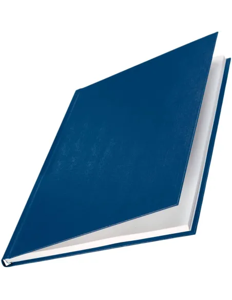 Tapa encuadernar rigida  Leitz Channel lomo 28 mm azul