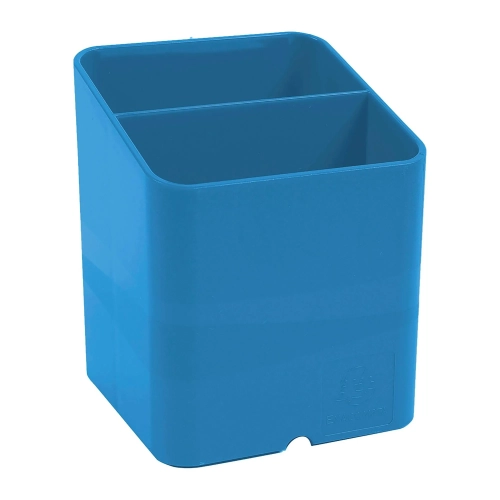 Cubilete plástico antibacteriano azul