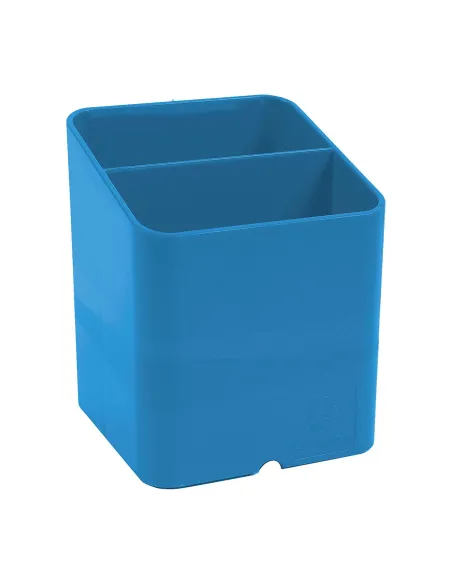 Cubilete plástico antibacteriano azul