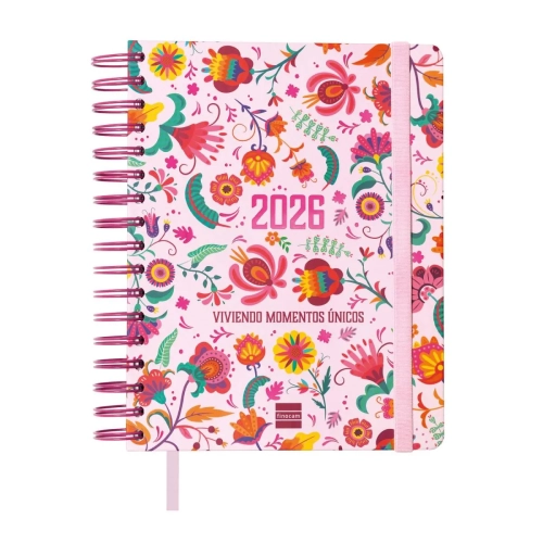 Agenda 16 meses S/V Finocam ¼ Vitae Rosa