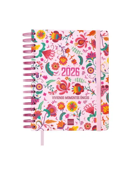 Agenda 16 meses S/V Finocam ¼ Vitae Rosa