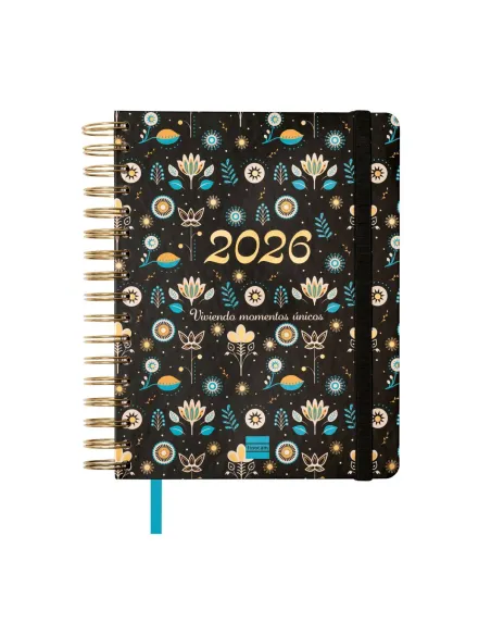 Agenda 16 meses S/V Finocam ¼ Vitae Negra