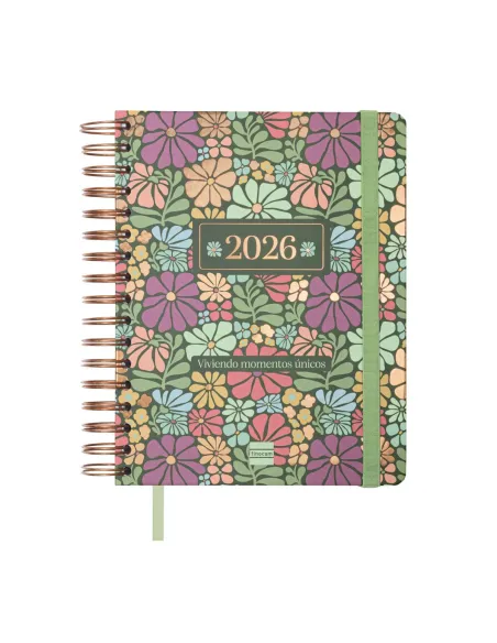 Agenda 16 meses S/V Finocam ¼ Vitae verde