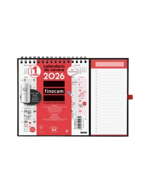 Calendario neutro con iman para escribir 2023 Finocam