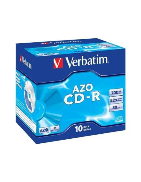 CD-R Verbatim 700mb jewel case + canon