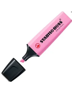 Marcador Fluorescente Stabilo Boss original Fucsia Helado