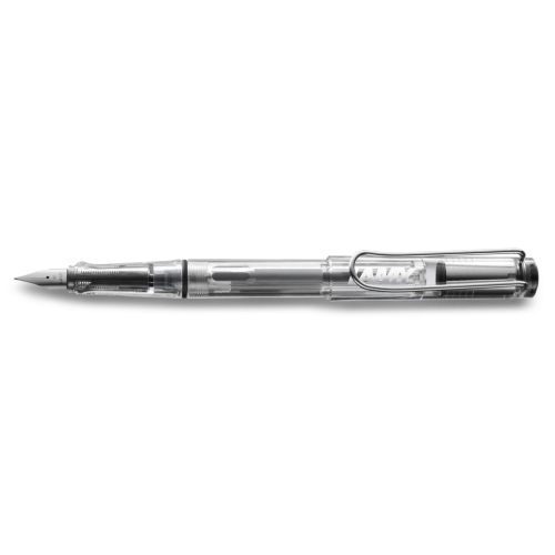 Pluma Lamy Safari Vista plumin M cuerpo transparente